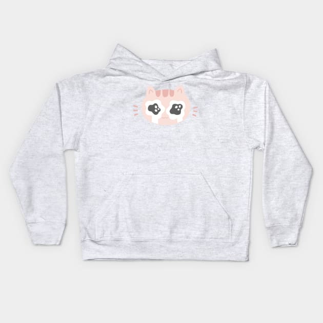 Sad Cat Kids Hoodie by Niamh Smith Illustrations